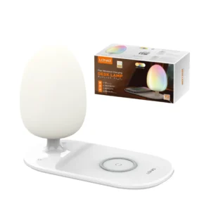 Base LDNIO Wireless 15W + LAMPARA RGB Y3 +